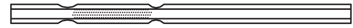 Picture of Focus Liner for Split/Splitless for injection into the glass wool