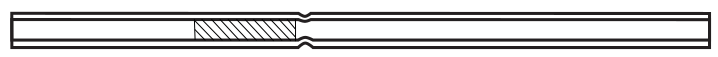 Obrázek  SPL Liner for basic compounds (e.g. amines);  base deactivated