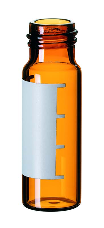 Obrázek 4.0 ml amber screw neck vial with label