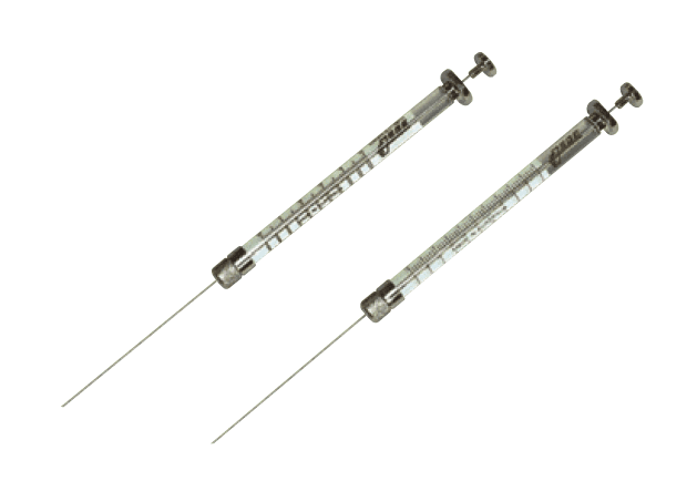 Obrázek Syringe; 0.5 µl; removable needle; 70 mm needle length; side hole dome needle tip