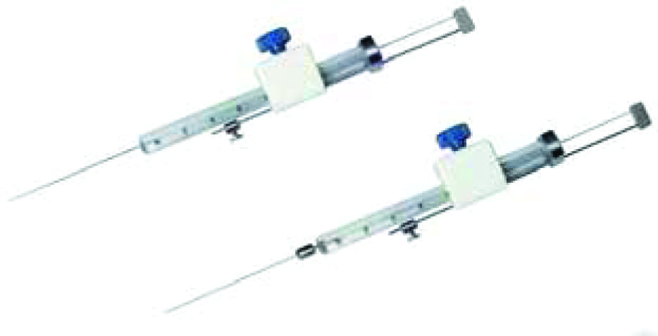 Obrázek Syringe; 10 µl; fixed needle; 42 mm needle length