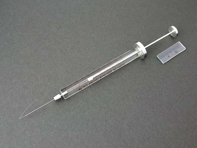 Obrázek Syringe; 250 µl; gas tight; removable needle; 30 mm needle length