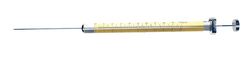 Obrázek Syringe; 10 µl; fixed needle; 23G; 42 mm needle length; cone tip