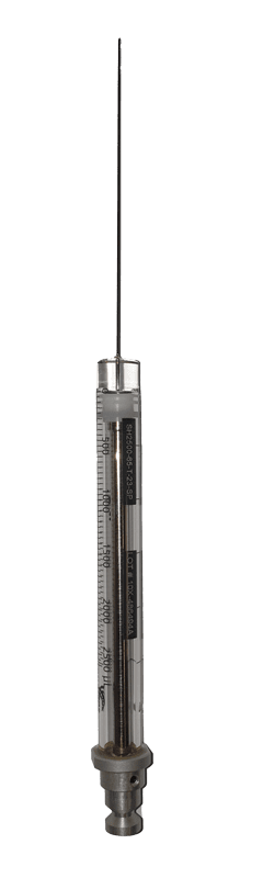 Obrázek Smart Syringe; 2.5 ml; 23G; 65 mm needle length; fixed needle; side hole dome needle tip; PTFE plunger