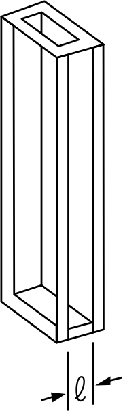 Obrázek SHORT PATH CELL,1MM(S)