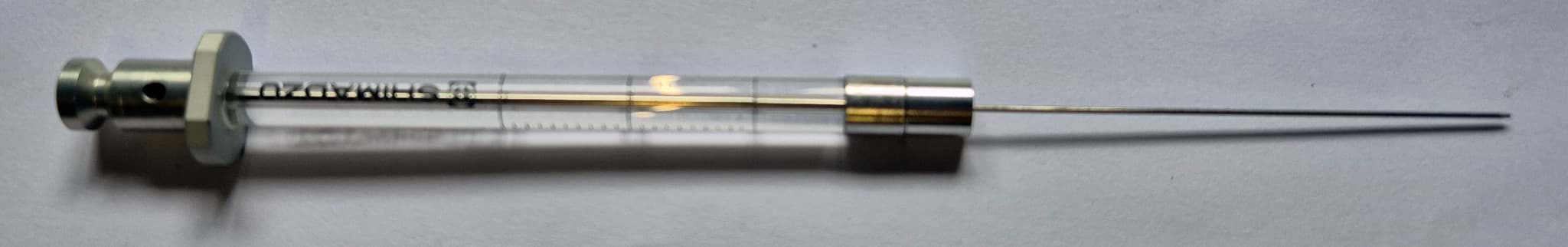 Picture of Syringe; 1 µl; removable needle; 23G; 57 mm needle length; cone tip