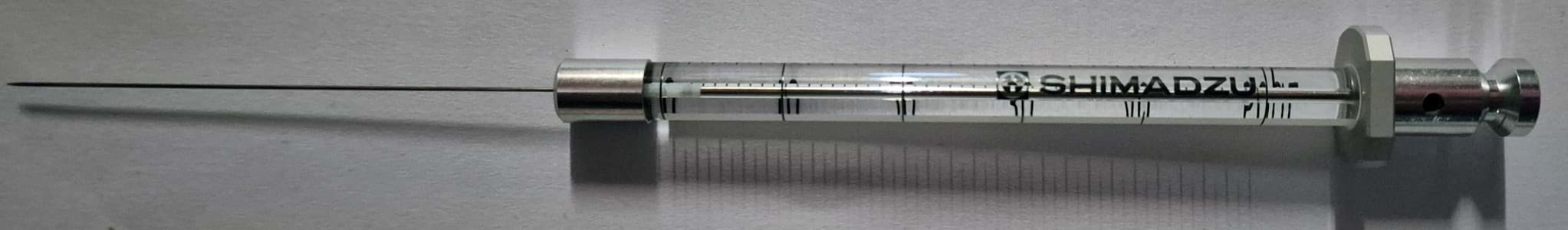 Picture of Syringe; 50 µl; gas tight; fixed needle; 26G; 57 mm needle length;cone tip