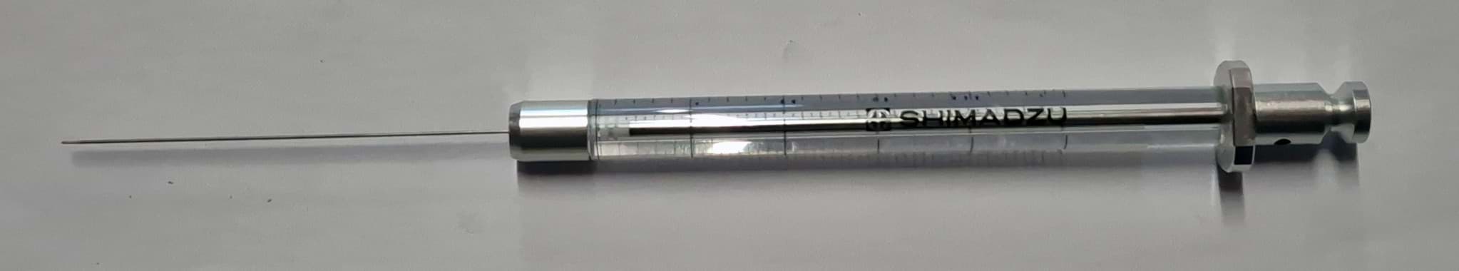 Picture of Syringe; 250 µl; gas tight; fixed needle; 26G; 57mm needle length;cone tip
