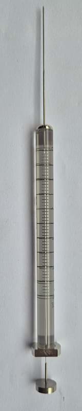 Obrázek Syringe; 5 µl;fixed needle;23-26G;42mm needle length;cone tip;Metal